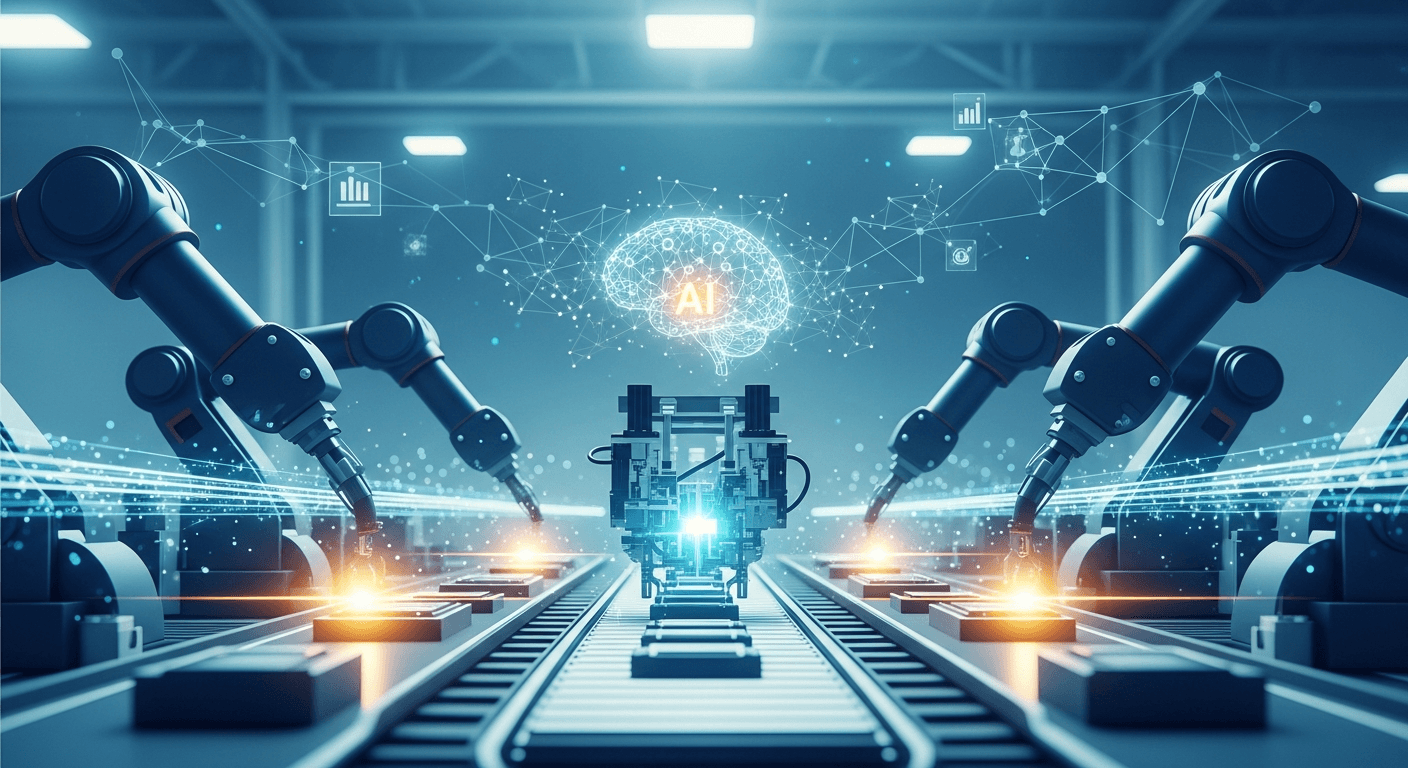 Featured image for: Cómo la IA impulsa la automatización de procesos de producción en tu empresa