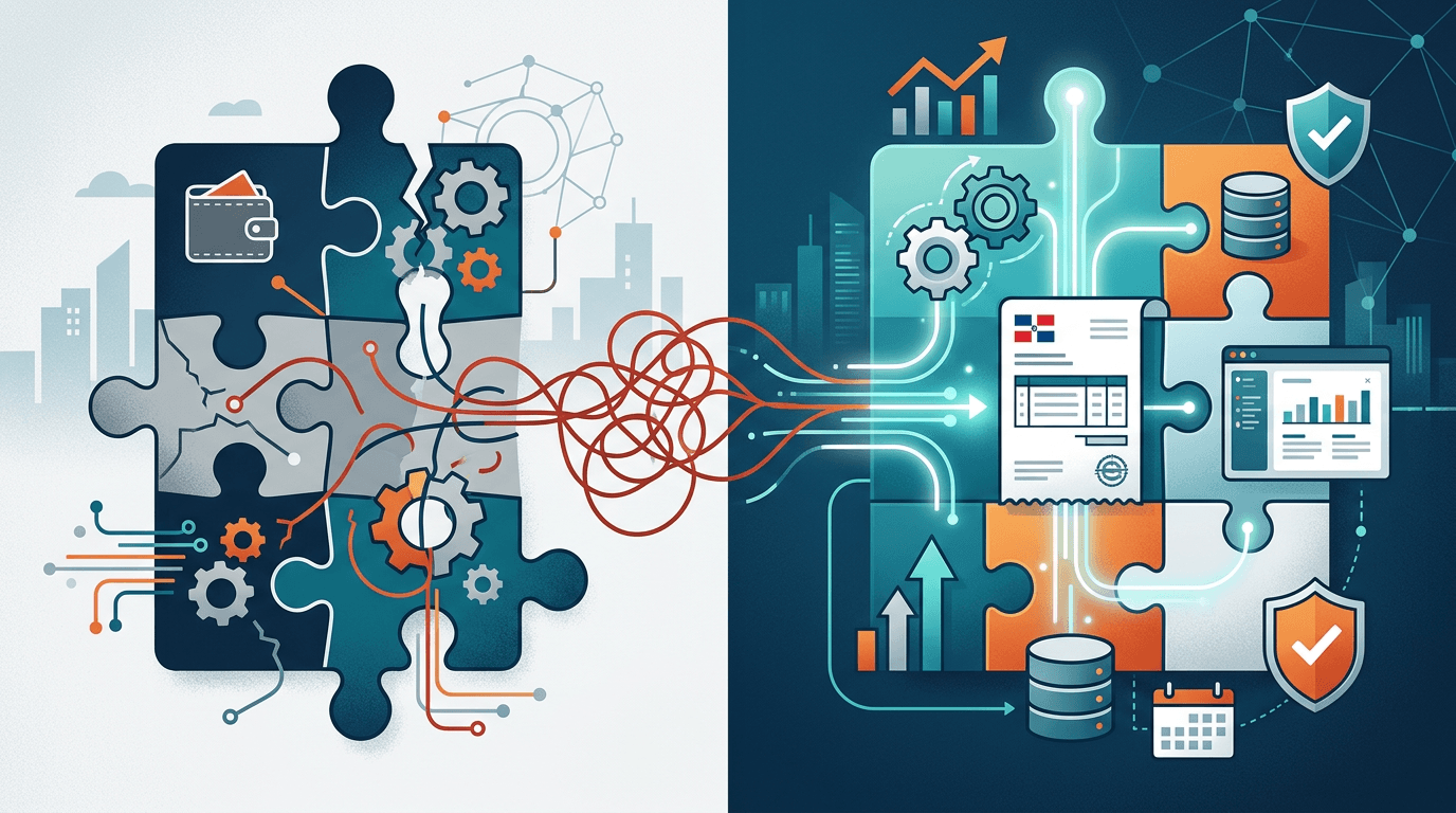 Featured image for: Por qué un sistema de ventas gratis te costará caro con la Facturación Electrónica en RD
