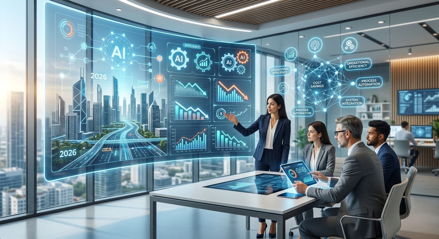 Featured image for: Cómo la IA reduce costos operativos en empresas: Ejemplos reales 2026